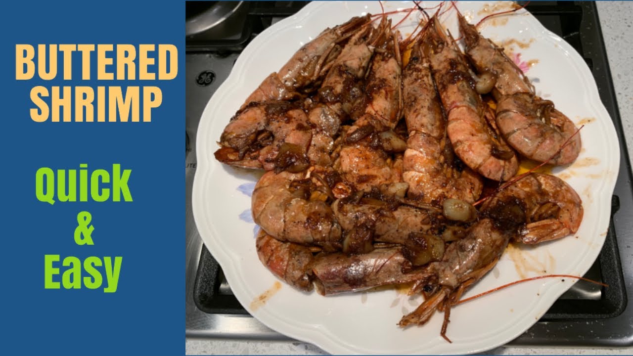 How to cook Butter Shrimp || Garlic Butter Shrimp || PEOPLE AND BLOGS CHANNEL