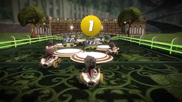 LittleBigPlanet Karting - Create Mode: Level 1 - Part 9 HD