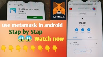 How to add metamask extension on Android device | | how to use metamask on mobile | | Metamask |