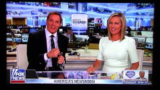#nine2noon Day 2 props Sandra Smith Bill Hemmer America's Newsroom on FOX News #nine2noon