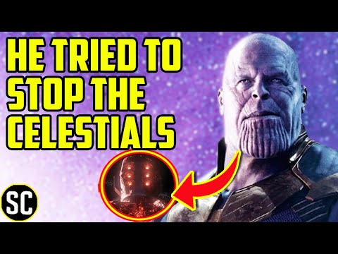 ETERNALS: Was THANOS Trying to Stop The Celestial Emergence? | Marvel Theory Explained