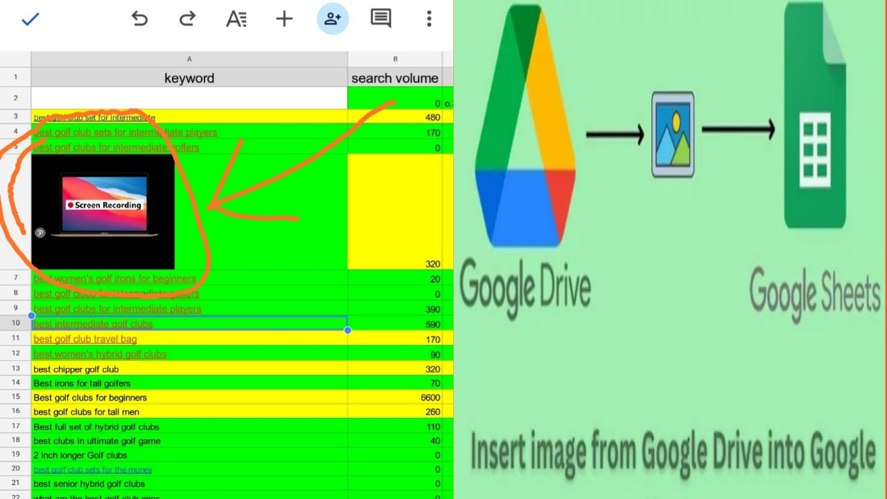 How To Insert Image On Google Docs Sheet By Mobile Google Sheet How To Insert Image On Google Docs Sheet By Mobile Google Sheet