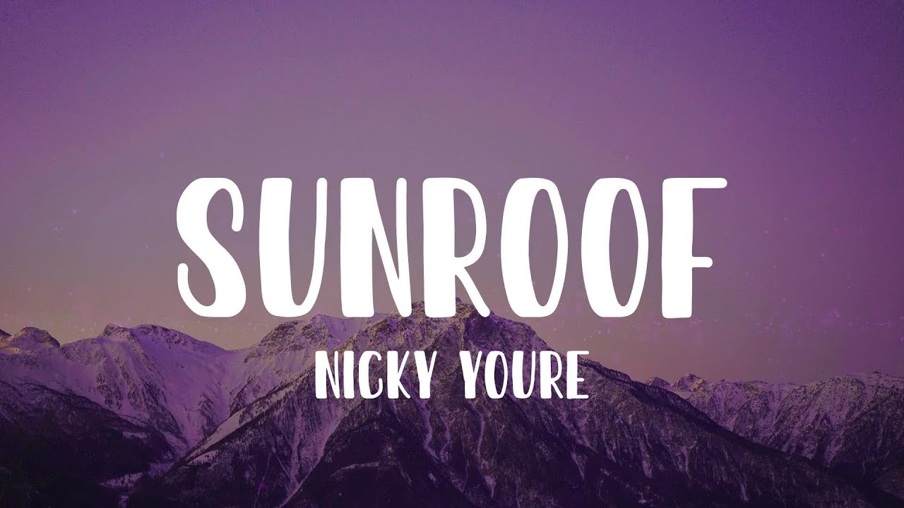 Nicky Youre Sunroof (Lyrics) YouTube