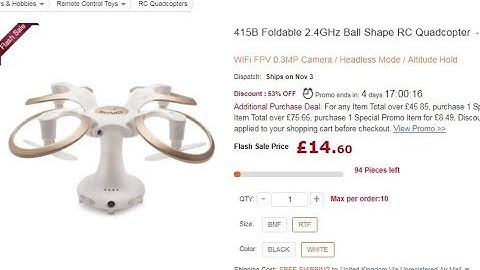 RH Toys Sirius Alpha 415 folding ball quad TX or APP control WiFi FPV