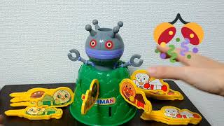 Best learning video for toddlers！Let's play with the ANPANMAN game toy. バイキンマンとだだんだんドキドキアンパンチ！で遊ぼう！