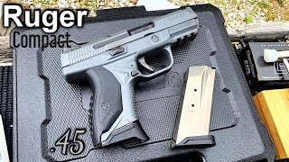 Ruger American .45acp Compact Review &amp; Shoot