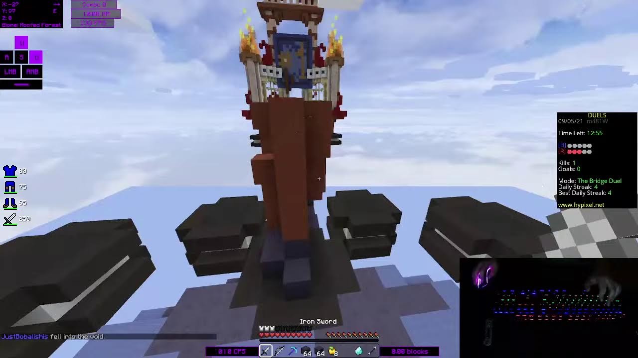 Hypixel Da Bridge with Handcam