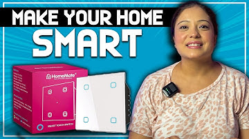 Smart Switch module installation I HomeMate Smart 4 Gang Touch Switch I Step by Step
