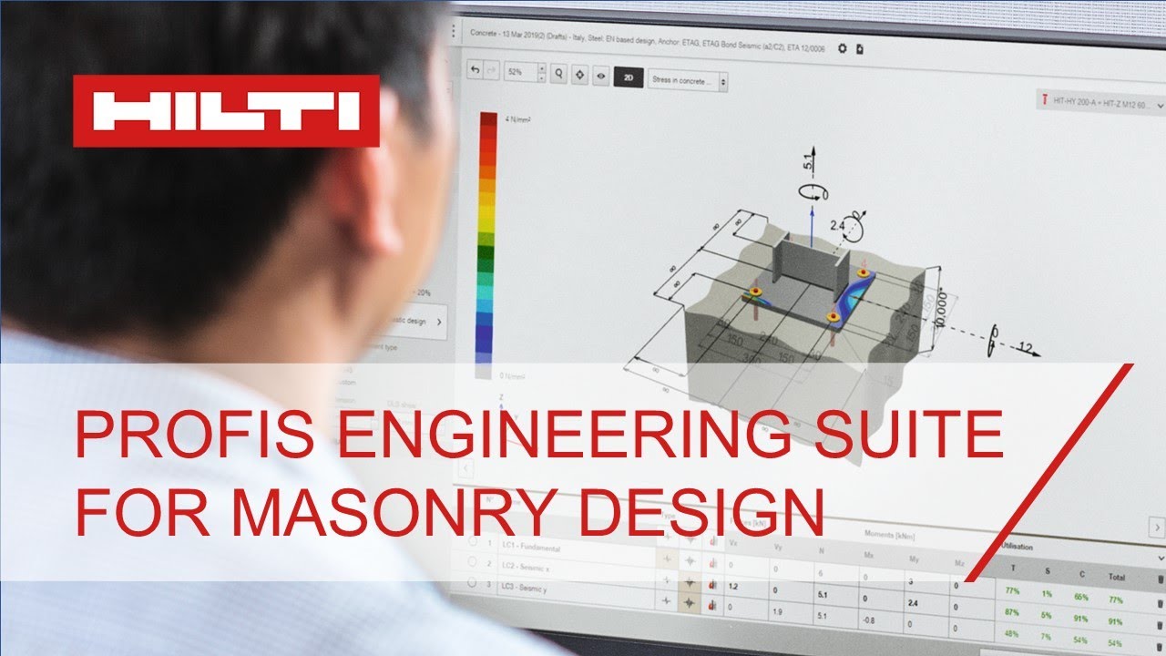 How to use Hilti PROFIS Engineering Suite for masonry design
