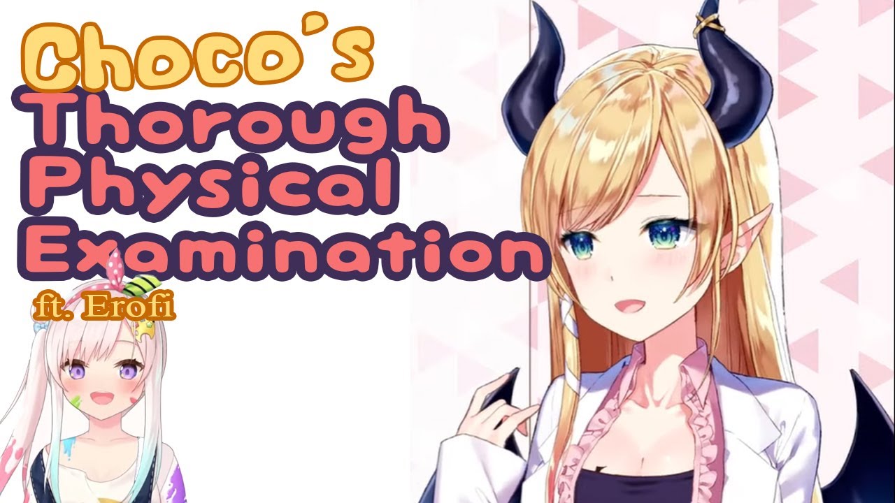 [Hololive] Choco & Iofi—Choco-sensei Examines Iofi's Body THOROUGHLY (ENG sub)