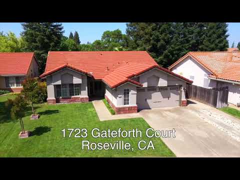 1723 Gateworth Court, Roseville, CA home video tour