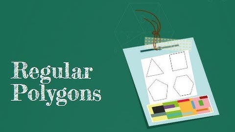 Regular polygons-Geometric Shapes-Geometry-MooMooMath