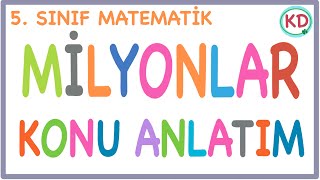 Mi̇lyonlar Konu Anlatim - 5. Sinif Matemati̇k