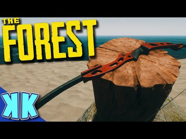 Как скрафтить лук в форест. Лук в Форест. Современный лук в the Forest. Карта the Forest блочный лук. Катана the Forest на карте.