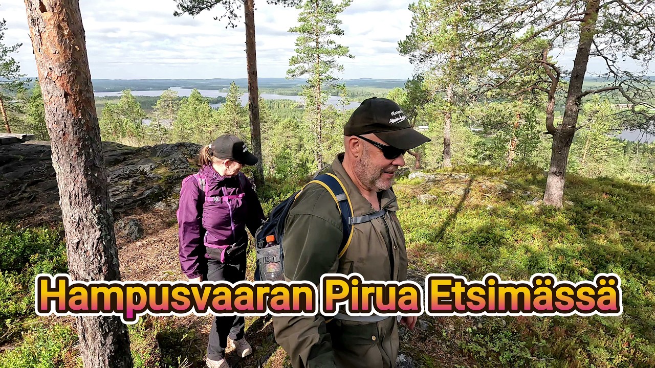 Retkellä Pirun Kotoa Hampusvaarasta Rumavaaraan 1 @KorpiTiimi