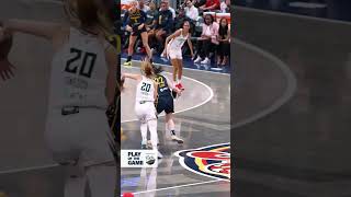 Caitlin Clark PULLS UP From LOGO… Crowd ERUPTS! #basketball #womensbasketball #nbacontroversy