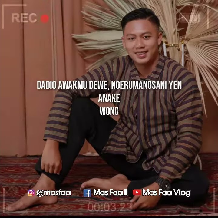 Story WA keren Terbaru ~ Sugih Tanpo Bondho  Voc. Sujiwo Tejo #masfaavlog
