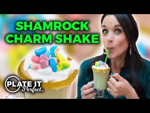 Shamrock Charm Shake *St. Patrick's Day Recipe*  | Plate It Perfect