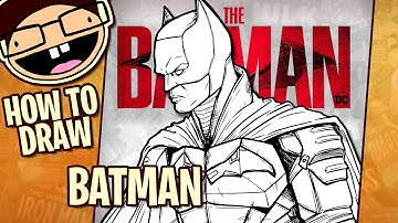 How to Draw BATMAN (The Batman 2022 Film) | Narrated Step-by-Step Tutorial