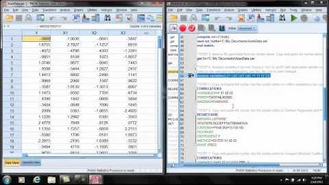 Walkthrough of SPSS Solutions provided in Kraha et al., 2012