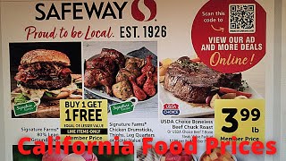 Safeway | Sprouts | Save Mart | Grocery Ads Preview week 8/17/2022 California Food Prices