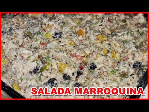 Vídeo: Salada Marroquina