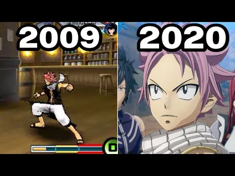 Graphical-Evolution-of-Fairy-Tail-Games-(2009-2020)