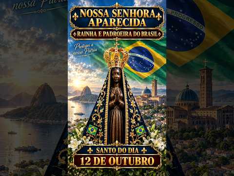 Nossa Senhora Aparecida – Rainha e Padroeira do Brasil - Santo do Dia 12 de Outubro