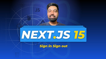 Nextjs 15 Tutorial Hindi 82 Sign in Sign out