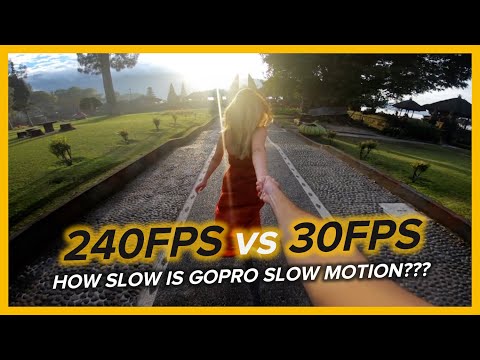 GoPro Zeitlupe | 240fps vs 30fps | #Shorts