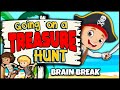 Going on a treasure hunt  brain break  song for kids