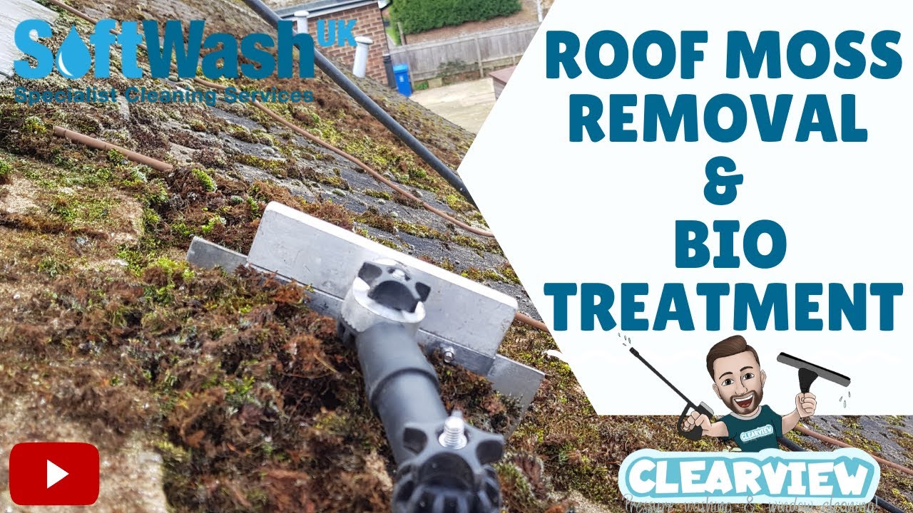 ROOF MOSS REMOVAL AND TREATMENT YouTube