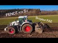 FENDT 939 S4 blanc au broyage de souches très humides 😲😲😲