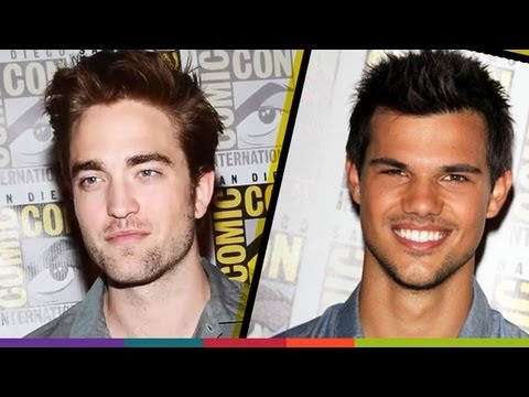 Rob Pattinson VS. Taylor Lautner: Twilight at Comi...