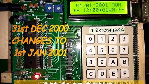 Video_7:CALENDAR DISPLAY