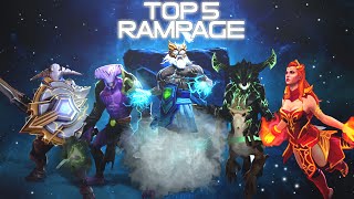 Top 5 Rampage Dota 2 #1 | Топ 5 Лучших Рампаг Дота 2