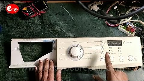 LG Front-load Washing Machine PCB Repair without Multimeter