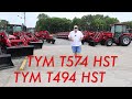 Lse nashville tym tractor sale t574h and t494h july 2023
