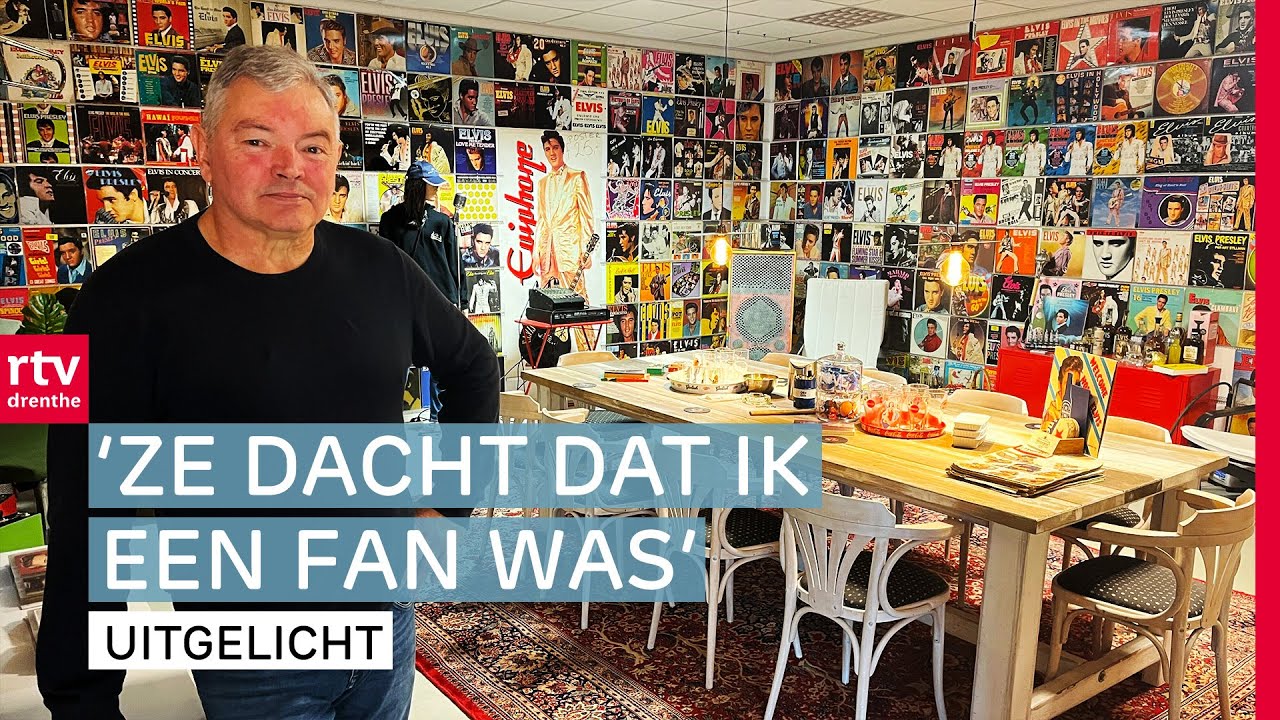 Geert is Elvis-verzamelaar tegen wil en dank in | RTV Drenthe - YouTube