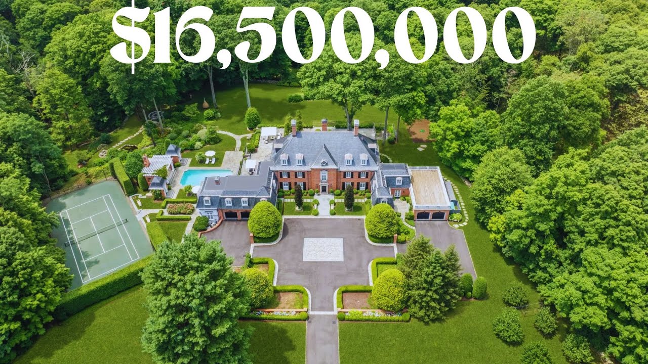 French Country Manor: A $16.5M Home in Greenwich, CT