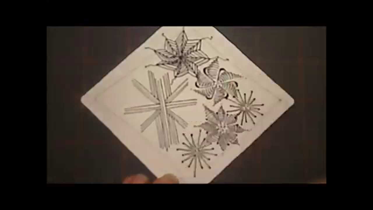 How to draw Star Tangles Lesson #3 By Melinda Barlow