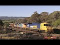 A huge variety of australian diesel locomotives operating west of lithgow  september 2013