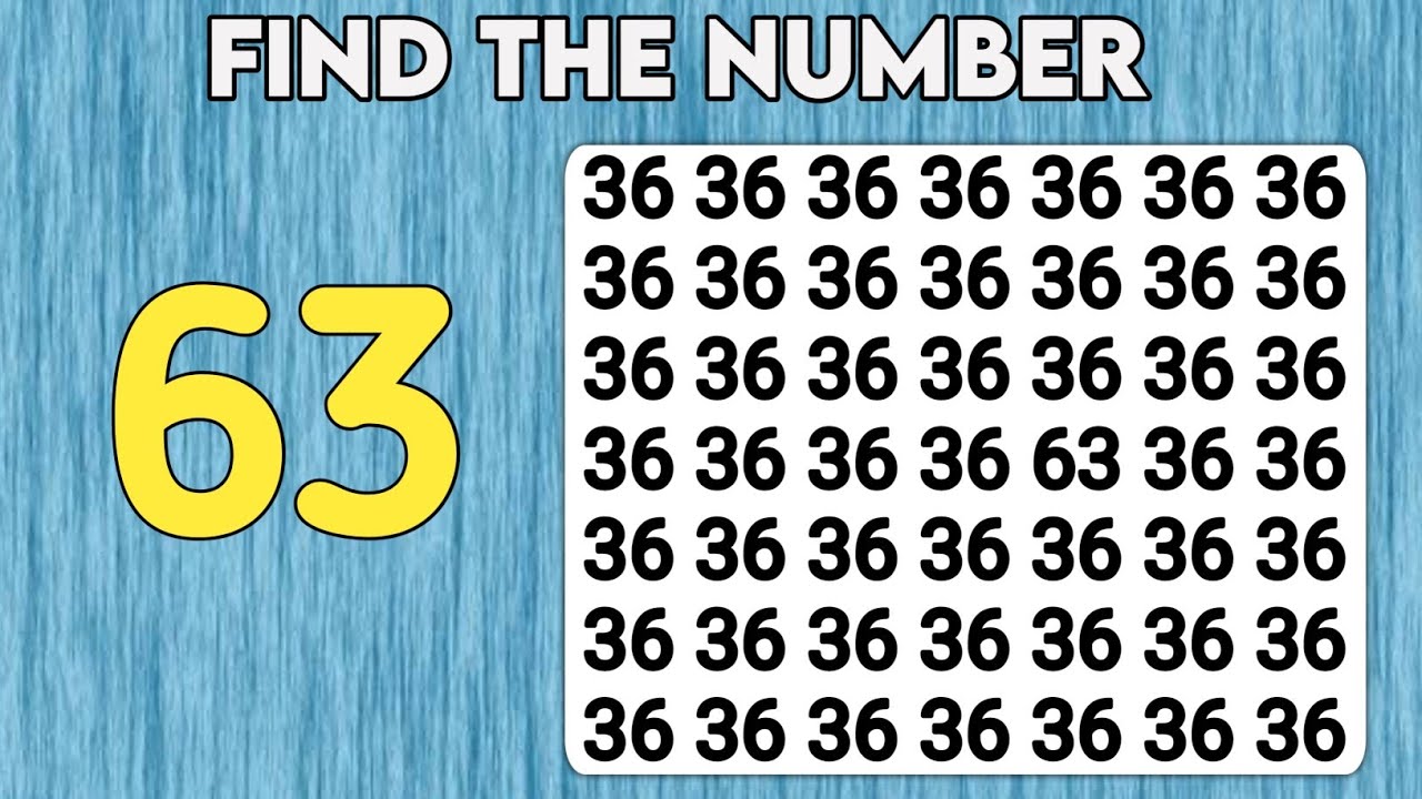 Find the Odd One Out | Find the Odd Number and Letter Edition | Oddity ...