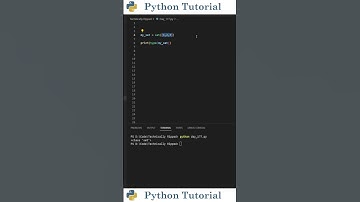 Sets In Python | Python Tutorial