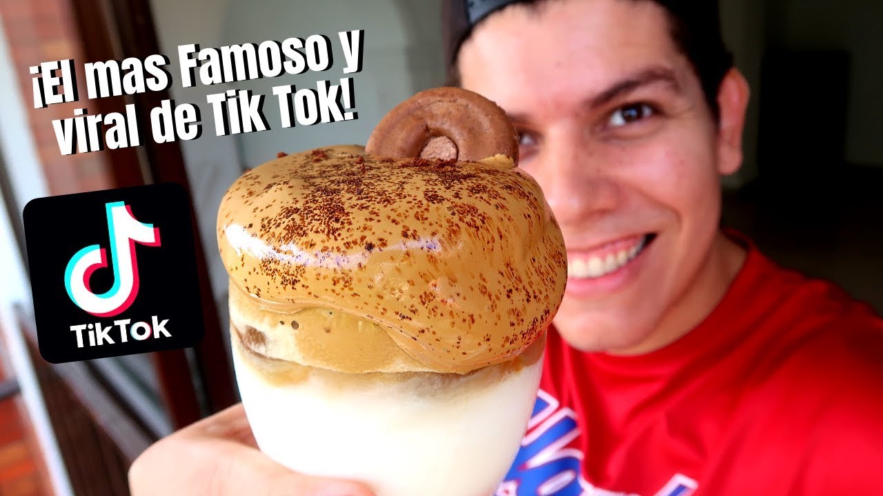 El CAFÉ más FAMOSO de TIKTOK ☕ Café Dalgona Coreano 🤤