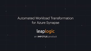 Automated Workload Transformation from Netezza to Azure Synapse | ODFP308