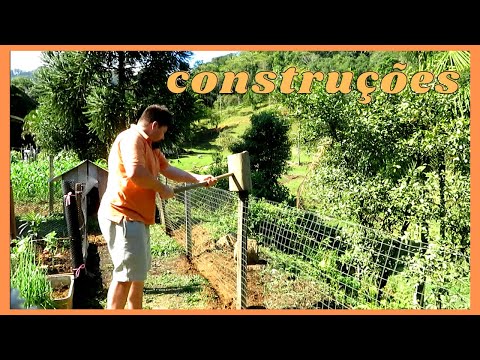 Construindo cercado e horta no quintal | Coração Campeiro