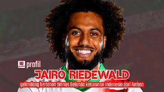 profil JAIRO RIEDEWALD - gelandang bertahan timnas Belanda keturunan Indonesia dari Ambon
