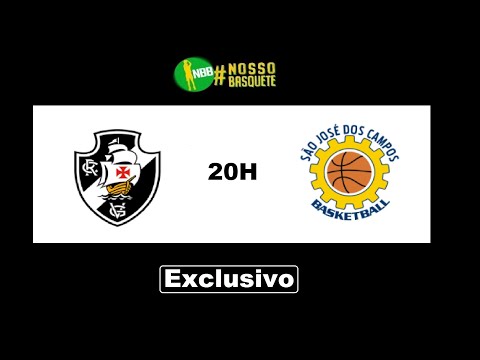 Vasco x São José - NBB 2023/24 - Temporada Regular - Exclusivo no ExBux Sports