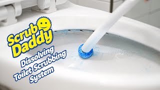 TESTING OUT THE NEW SCRUB DADDY TOILET WAND SYSTEM! IS IT ANY GOOD ???  #cleanwithme #cleaning 